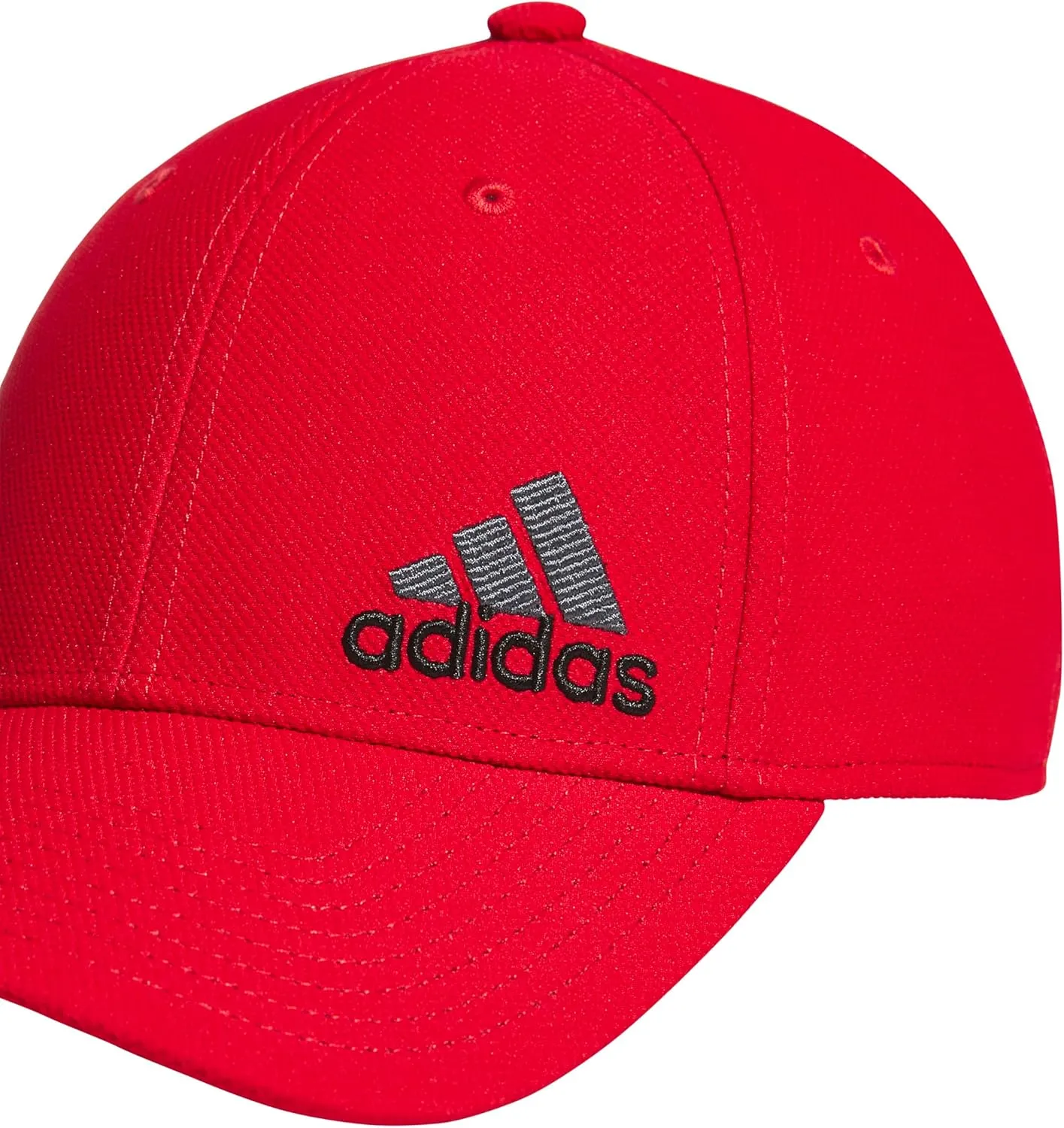 adidas Men's Release 3 Structured Stretch Fit Cap