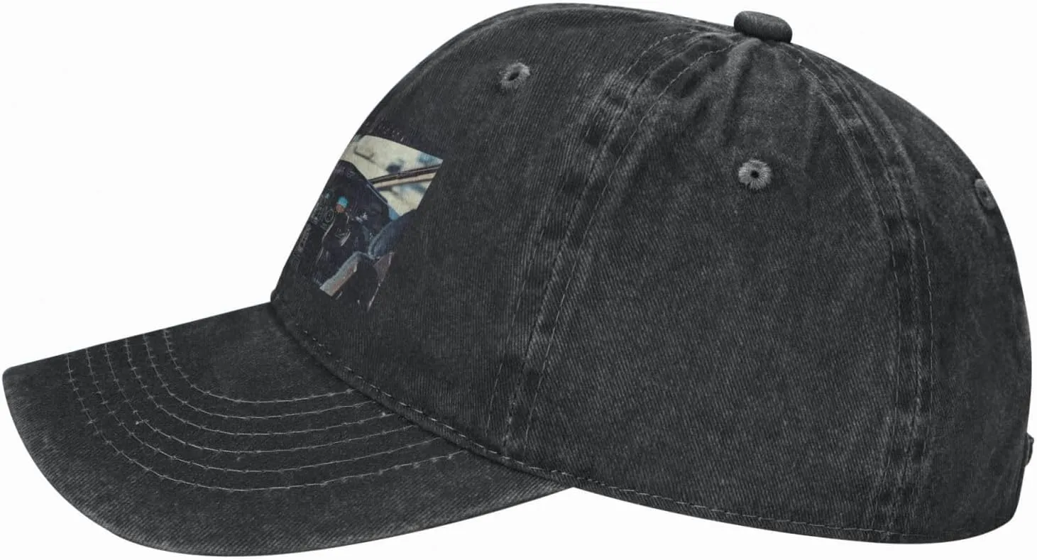 Airplane Cockpit Unisex Baseball Cap Breathable Cotton Trucker Hat Classic Denim Dad Hat Summer Sun Hat