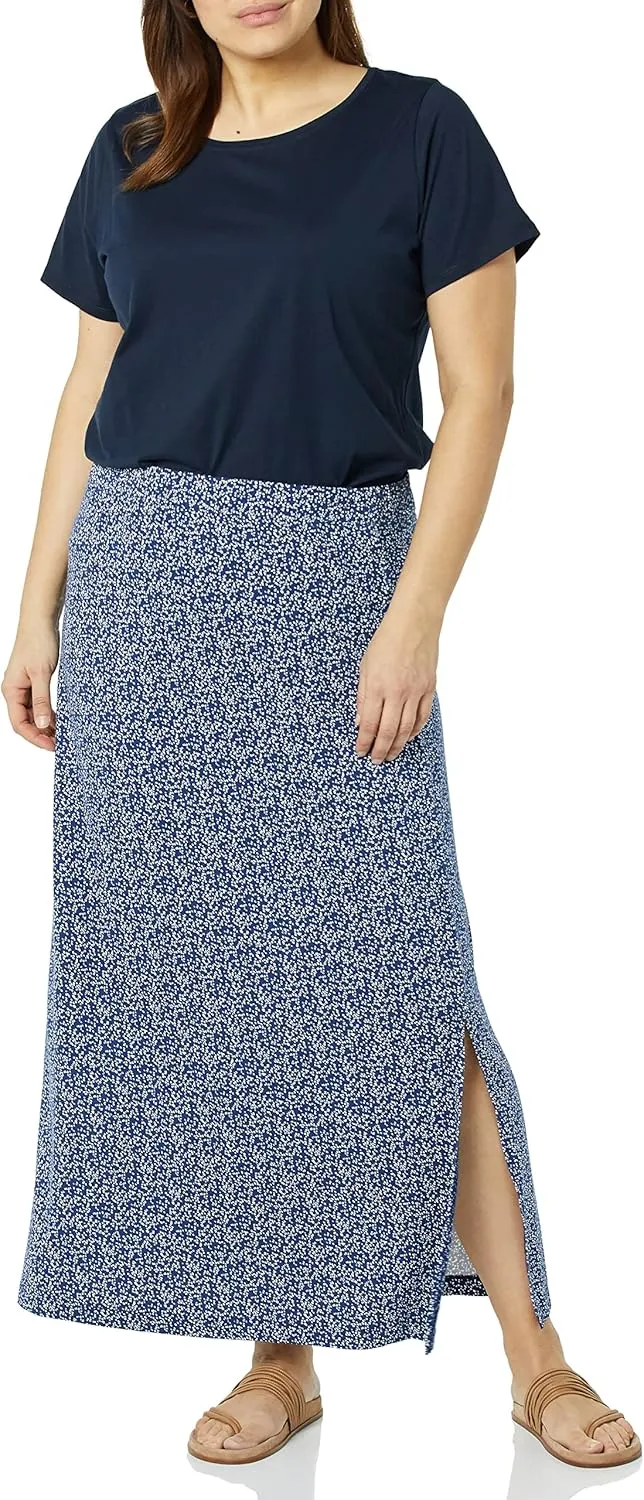 Amazon Essentials Women's Lightweight Knit Maxi Skirt