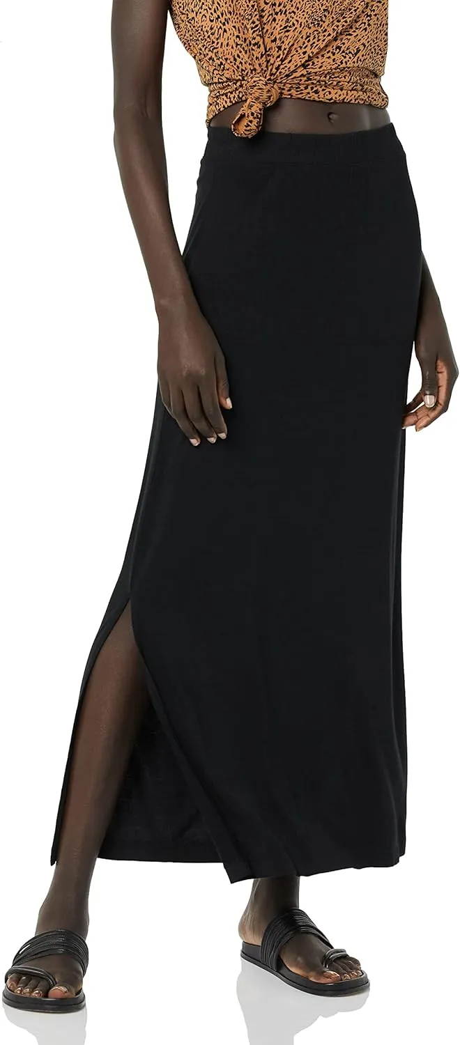 Amazon Essentials Women's Lightweight Knit Maxi Skirt