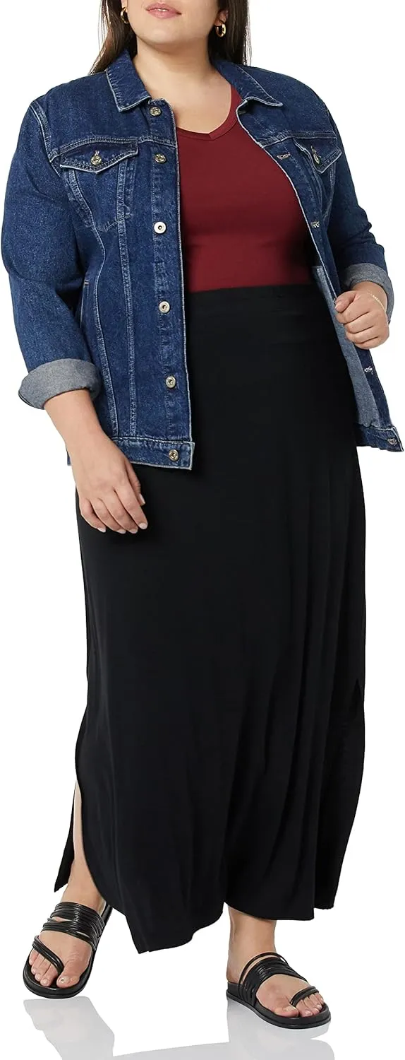 Amazon Essentials Women's Lightweight Knit Maxi Skirt