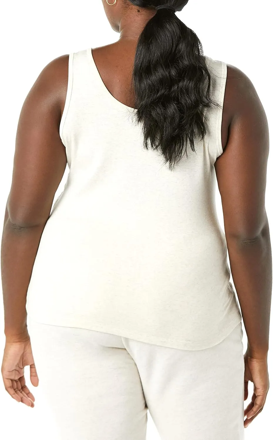 Amazon Essentials Women's Plus Size Tank Top, Multipacks