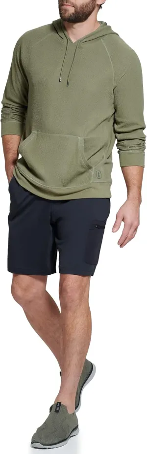BASS OUTDOOR Men's Pullover Kangaroo Lightweight Knit Sweater