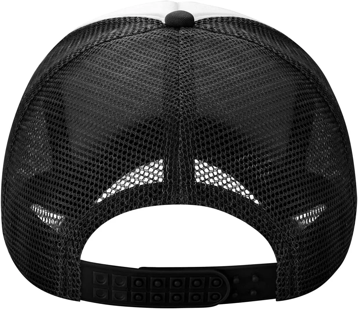 Bigfoot Trucker Hat Cap Adjustable Snapback Baseball Cap for Men Women Breathable Mesh Hat Black
