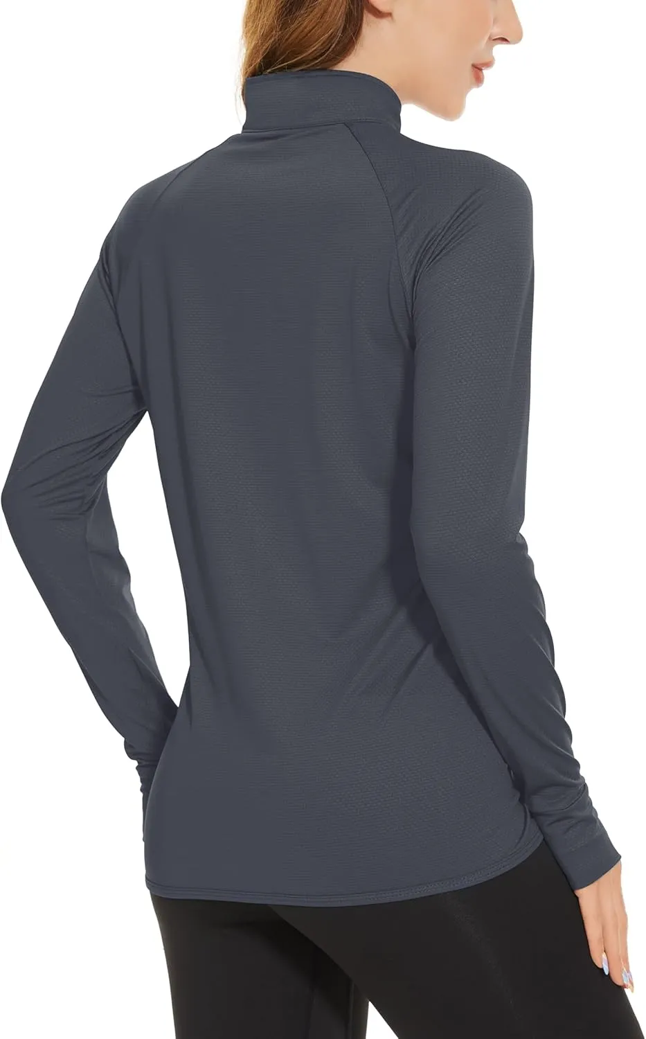 Boladeci Women's Athletic Jackets Lightweight UPF 50  Sun Shirts Long Sleeve Full Zip Up Quick Dry Running Workout Jackets