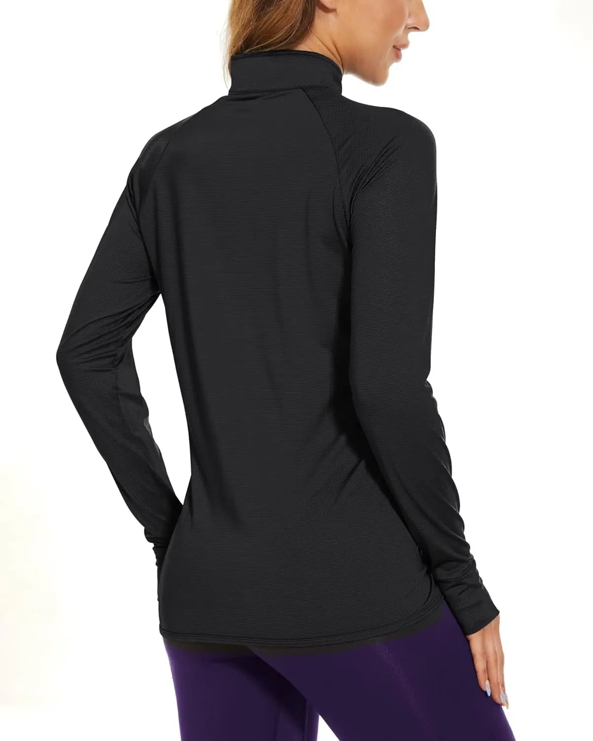Boladeci Women's Athletic Jackets Lightweight UPF 50  Sun Shirts Long Sleeve Full Zip Up Quick Dry Running Workout Jackets