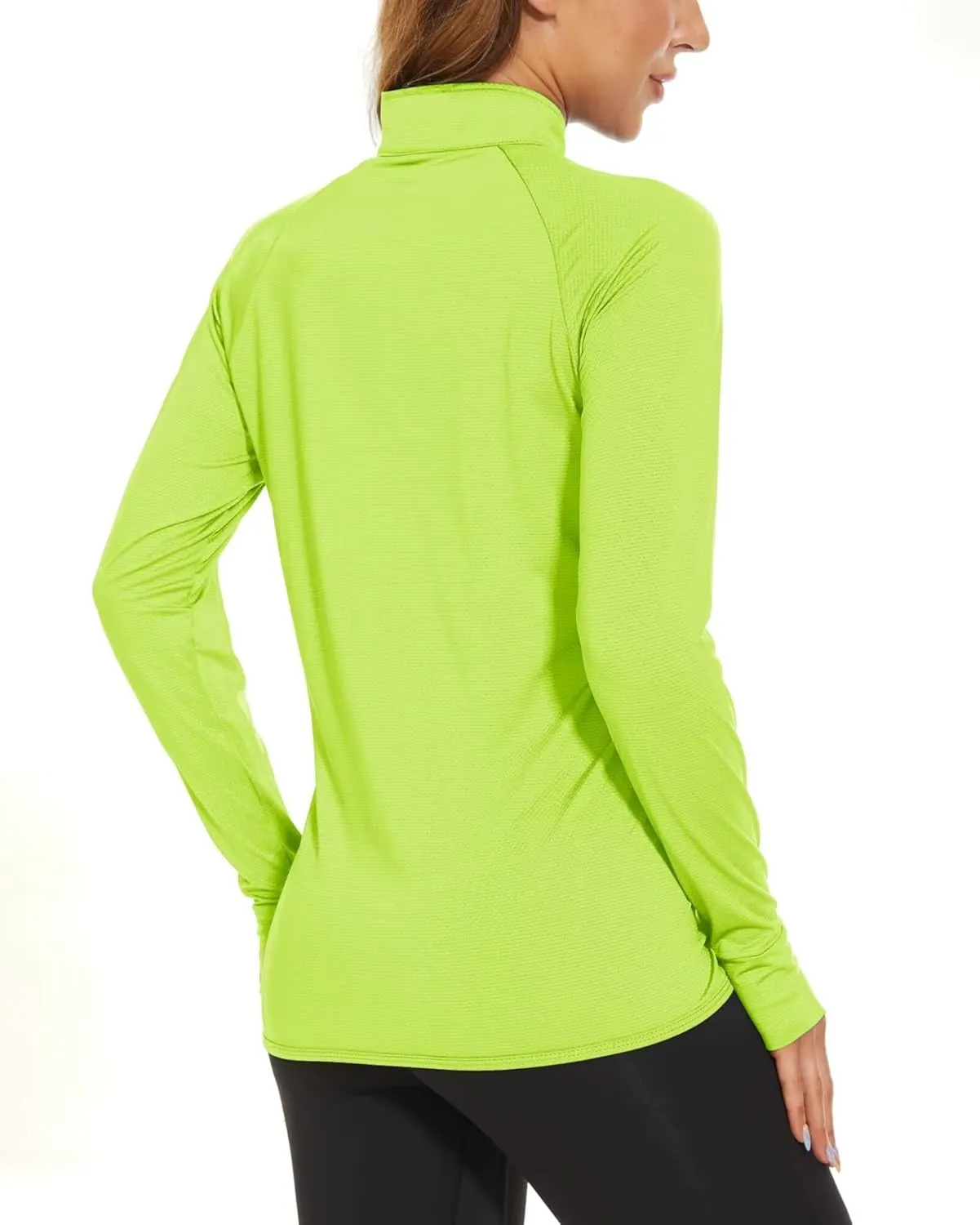 Boladeci Women's Athletic Jackets Lightweight UPF 50  Sun Shirts Long Sleeve Full Zip Up Quick Dry Running Workout Jackets