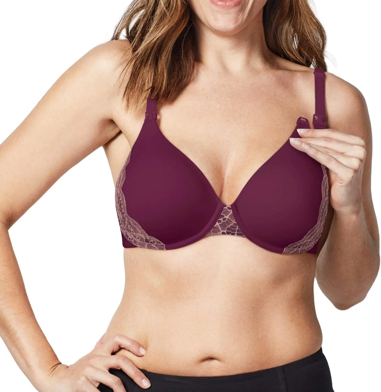 Bravado Designs Body Silk Seamless Wireless Full Cup Maternity & Nursing Bra | Cups G, H, I, J