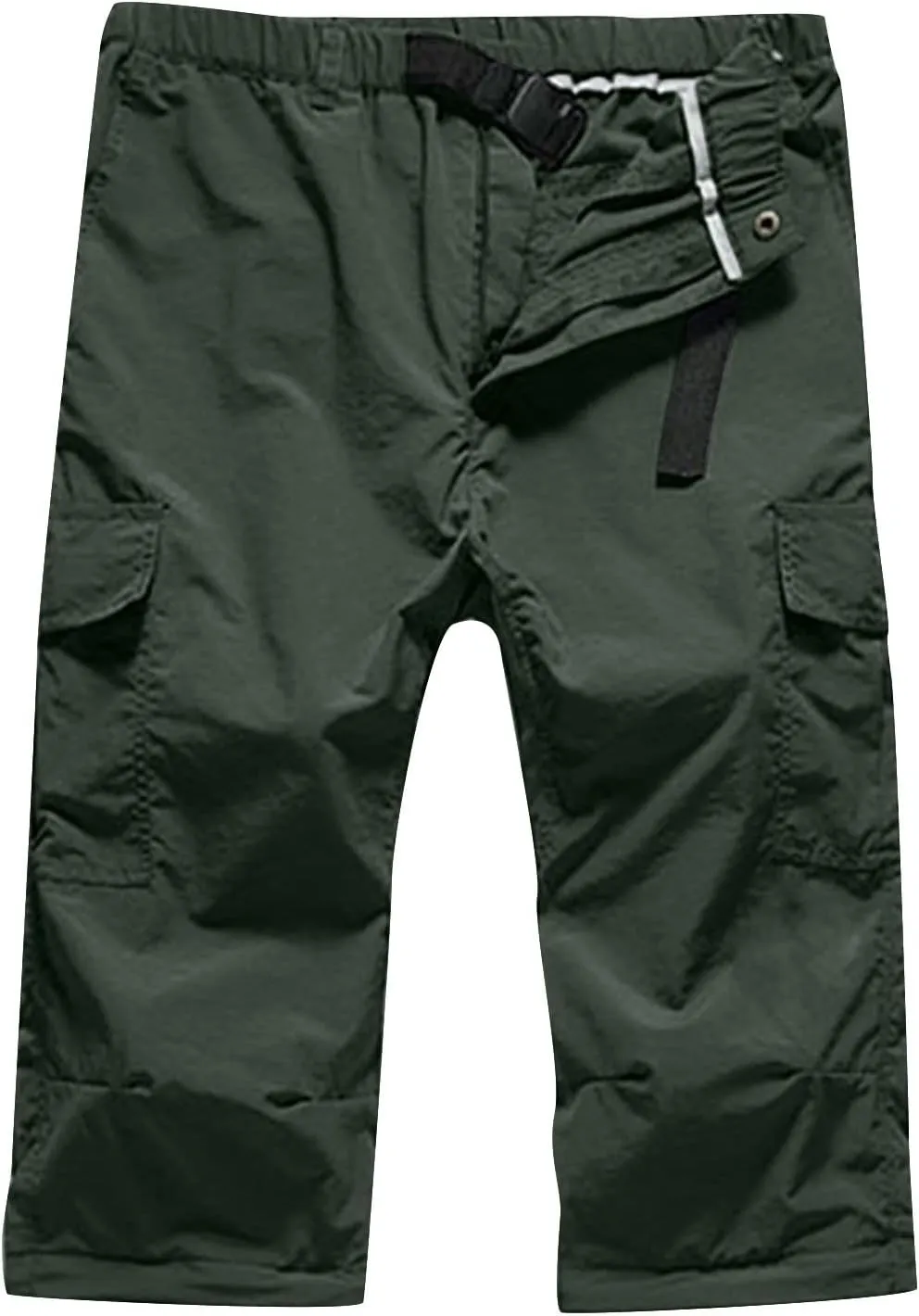 Cargo Pants for Men 2023 Casual Stylish Quick Dry Multi Pockets Solid Outdoor Straight Trouser Fitness Sweatpants