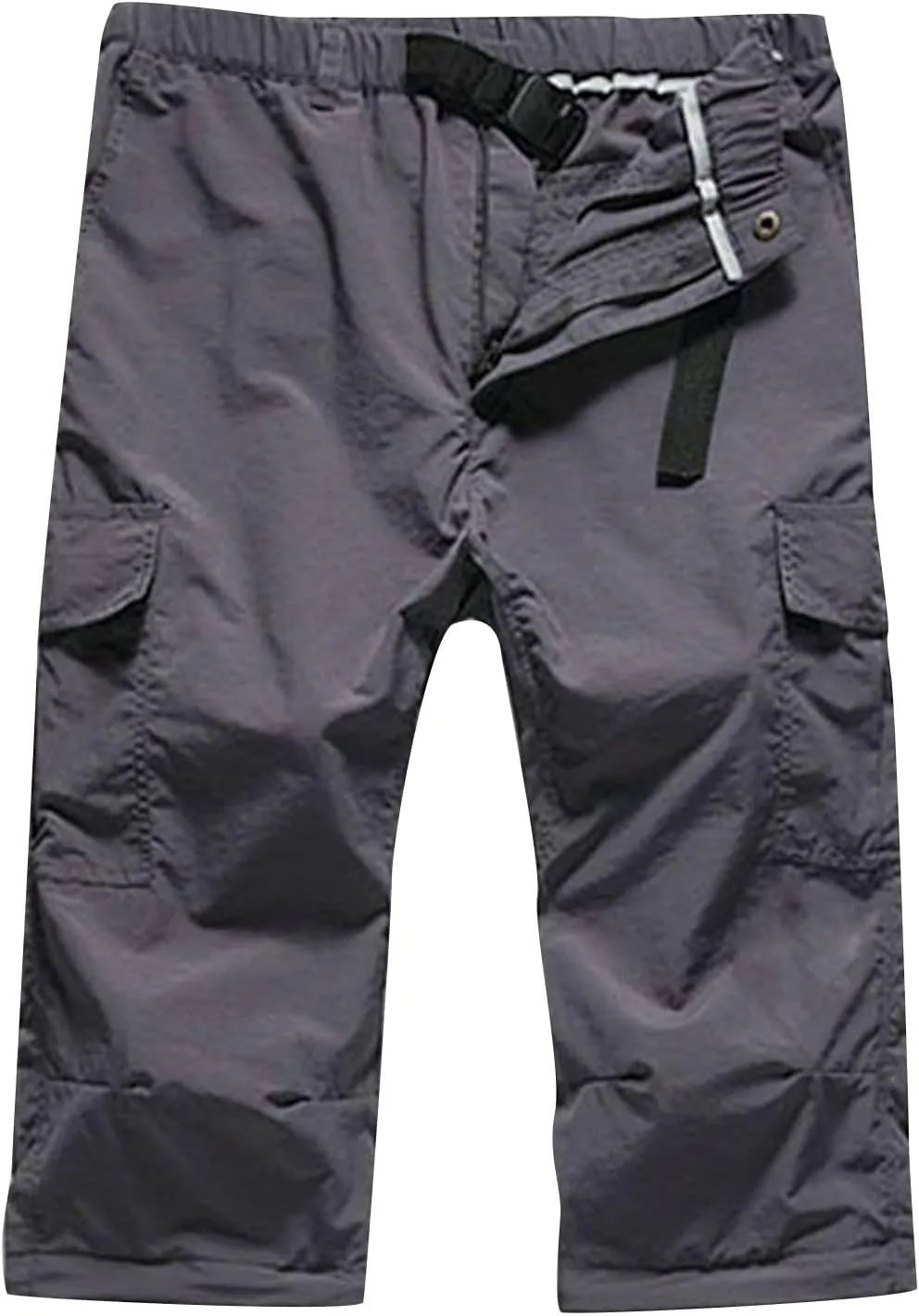Cargo Pants for Men 2023 Casual Stylish Quick Dry Multi Pockets Solid Outdoor Straight Trouser Fitness Sweatpants