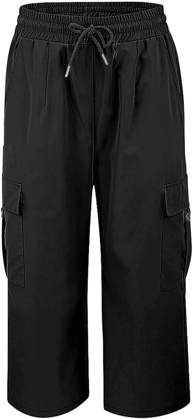 Cargo Pants for Women 2025 High Waisted Casual Wide Leg Pants Baggy Stretchy Wide Leg Y2K Streetwear with Pockets