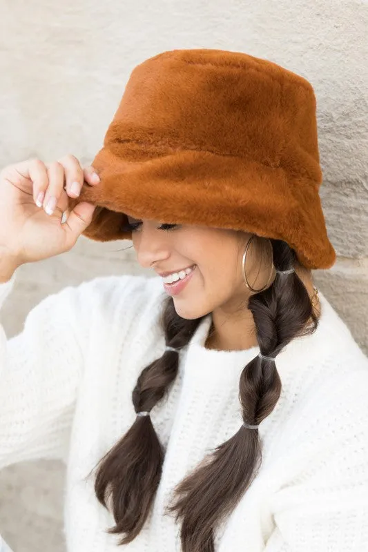Cozy Ultra-Soft Plush Bucket Hat