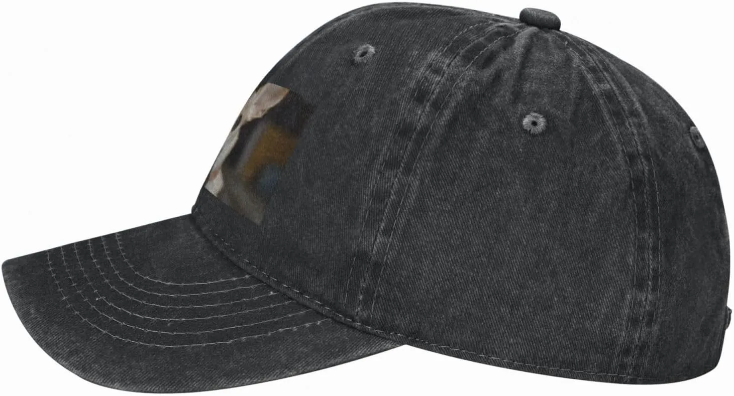 Cute Chihuahua Unisex Baseball Cap Breathable Cotton Trucker Hat Classic Denim Dad Hat Summer Sun Hat