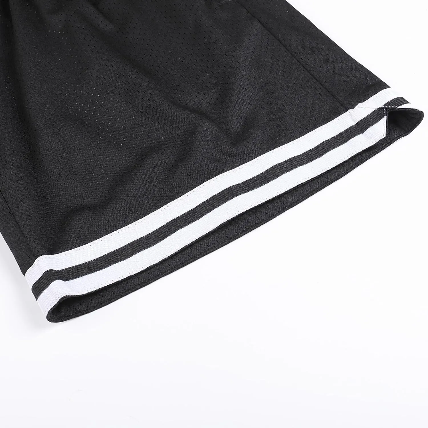 DEHANER Men's Basketball Shorts with Zip Pockets for Workout Gym Sports, Featuring Breathable Mesh Fabric