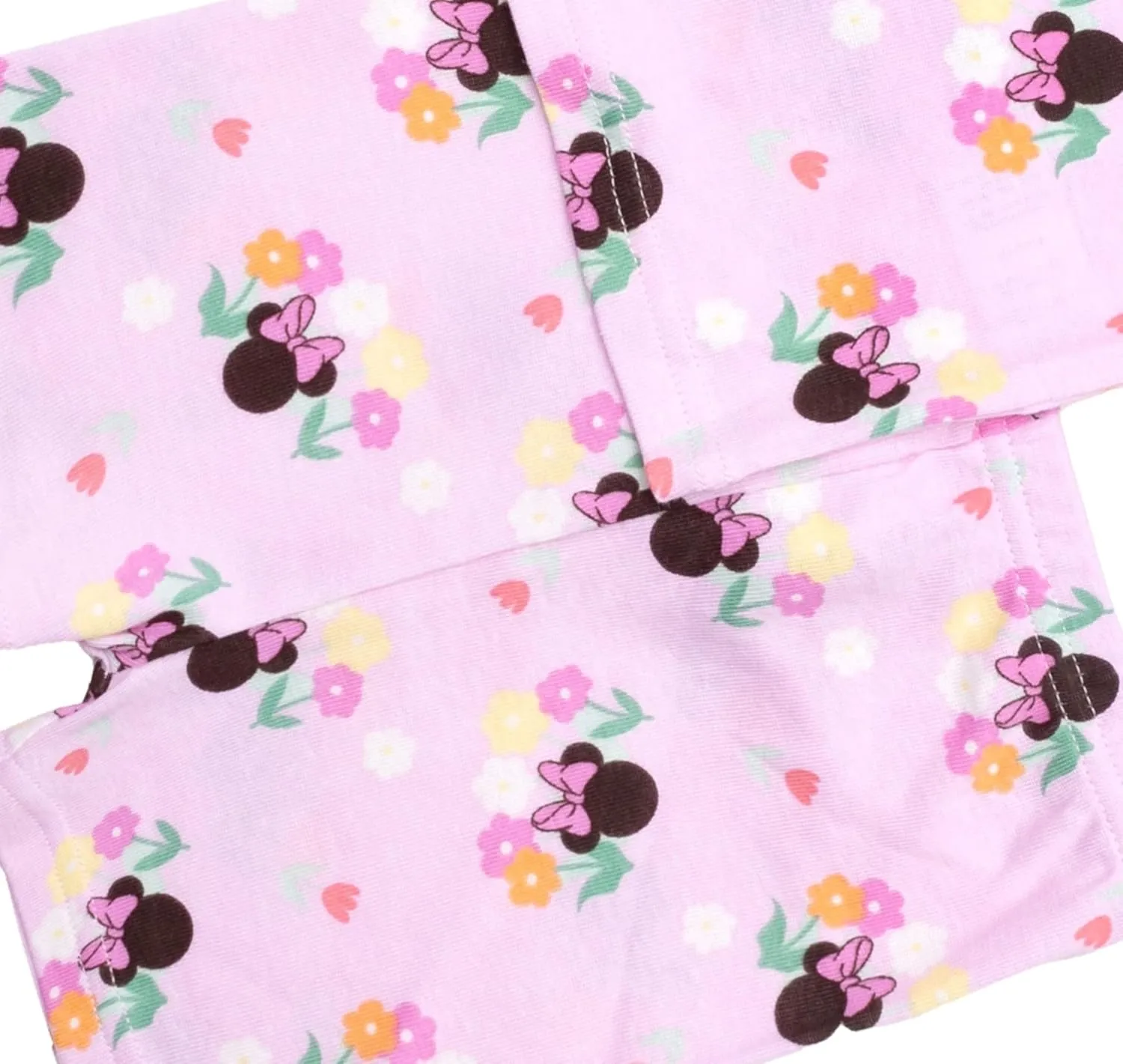 Disney Toddler/Little/Big Girls' Princess Pajama Set 4-Piece Cotton Sleepwear