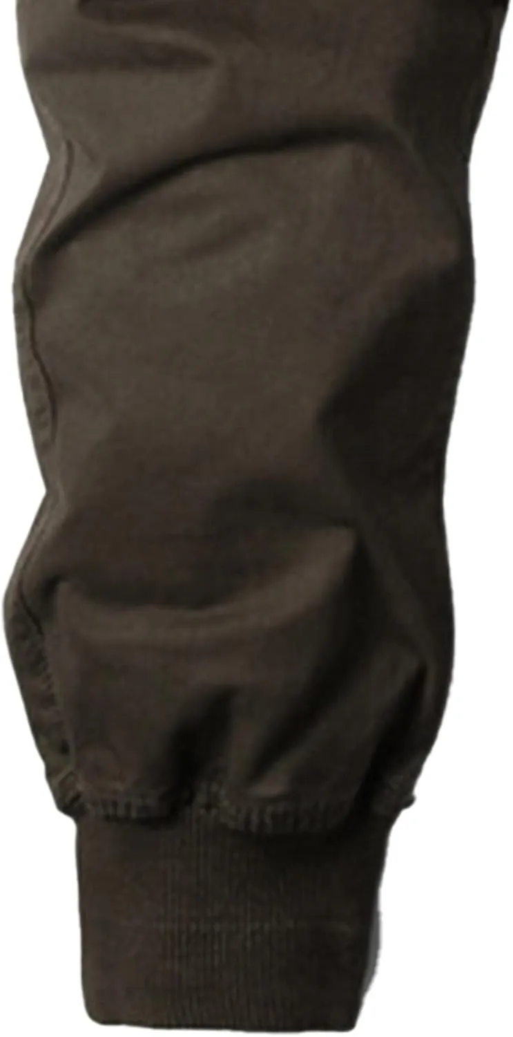 Drawstring Casual Cargo Pants for Men Multi-Pockets Military Cargo Trousers Lightweight Athletic Hiking Sweatpants