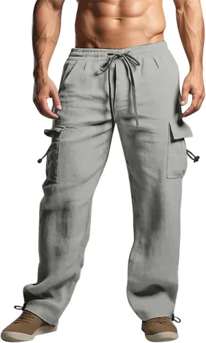 Dress Pants for Men's Classic Fit Mens Big and Tall Corduroy Pants Summer Work Pants for Men Mens Casual Khaki Pants