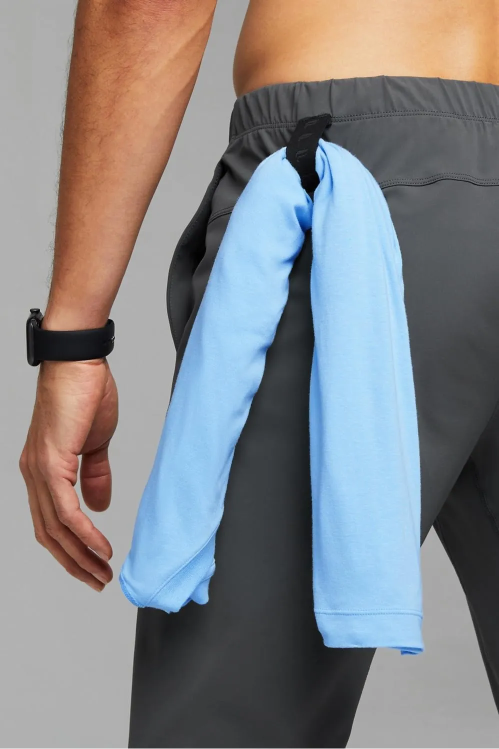 Fabletics Men's The One Jogger, Quick-Dry, Hidden Pockets, Zip Pockets, UPF Protection, Anti-Stink, Lightweight
