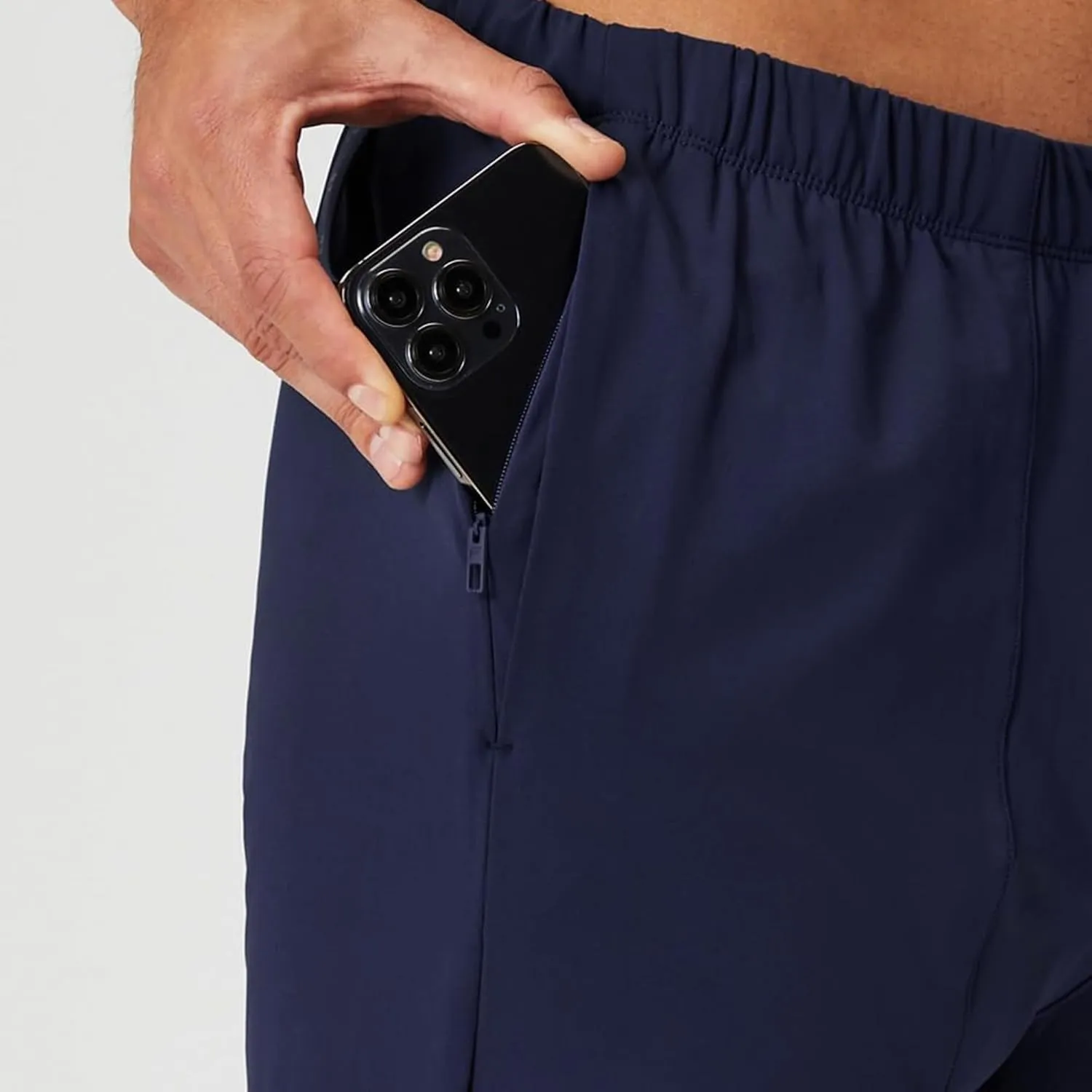 Fabletics Men's The One Jogger, Quick-Dry, Hidden Pockets, Zip Pockets, UPF Protection, Anti-Stink, Lightweight