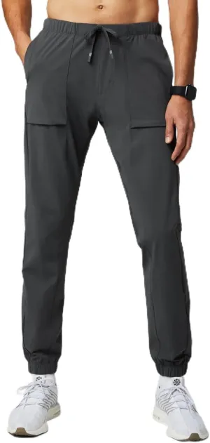 Fabletics Men's The One Jogger, Quick-Dry, Hidden Pockets, Zip Pockets, UPF Protection, Anti-Stink, Lightweight