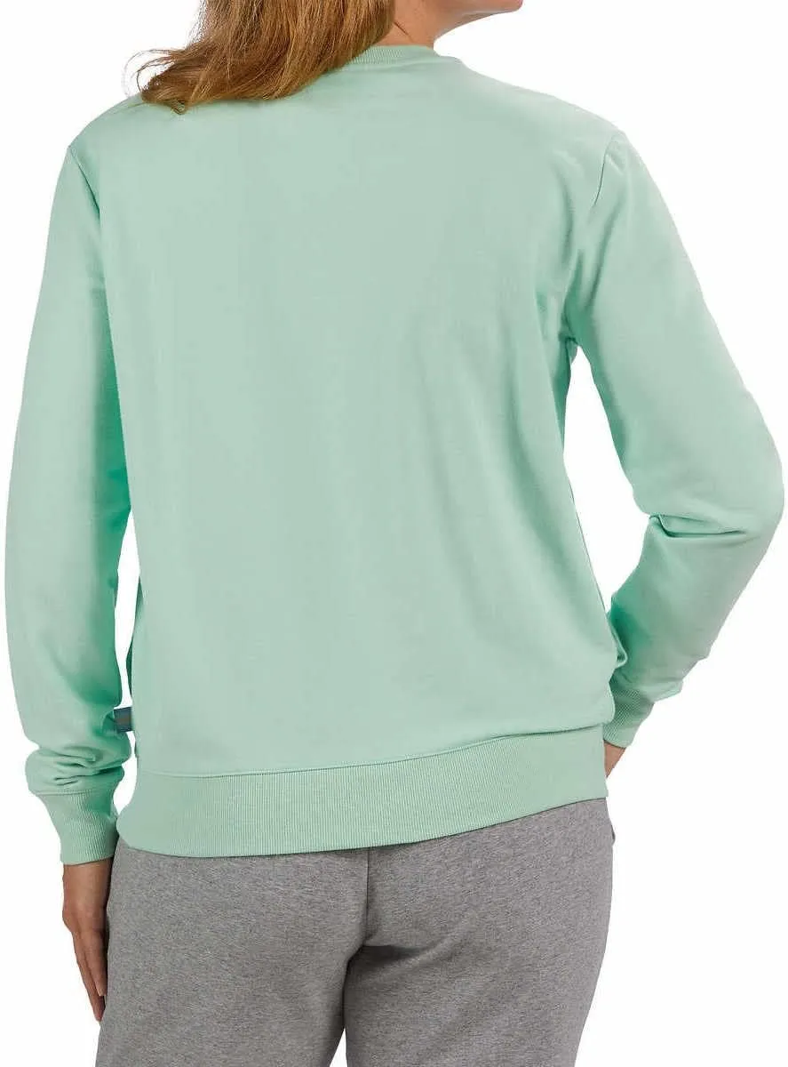 Fila Womens Midweight French Terry Crewneck Long Sleeve Sweatshirt