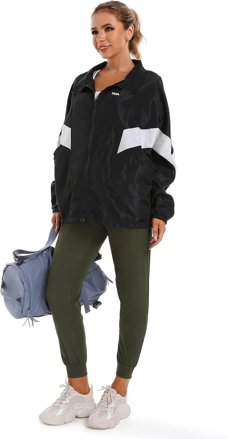 Foucome Women's Maternity Joggers Quick Dry Zipper Pockets Scrub Pants Pregnancy Sweatpants