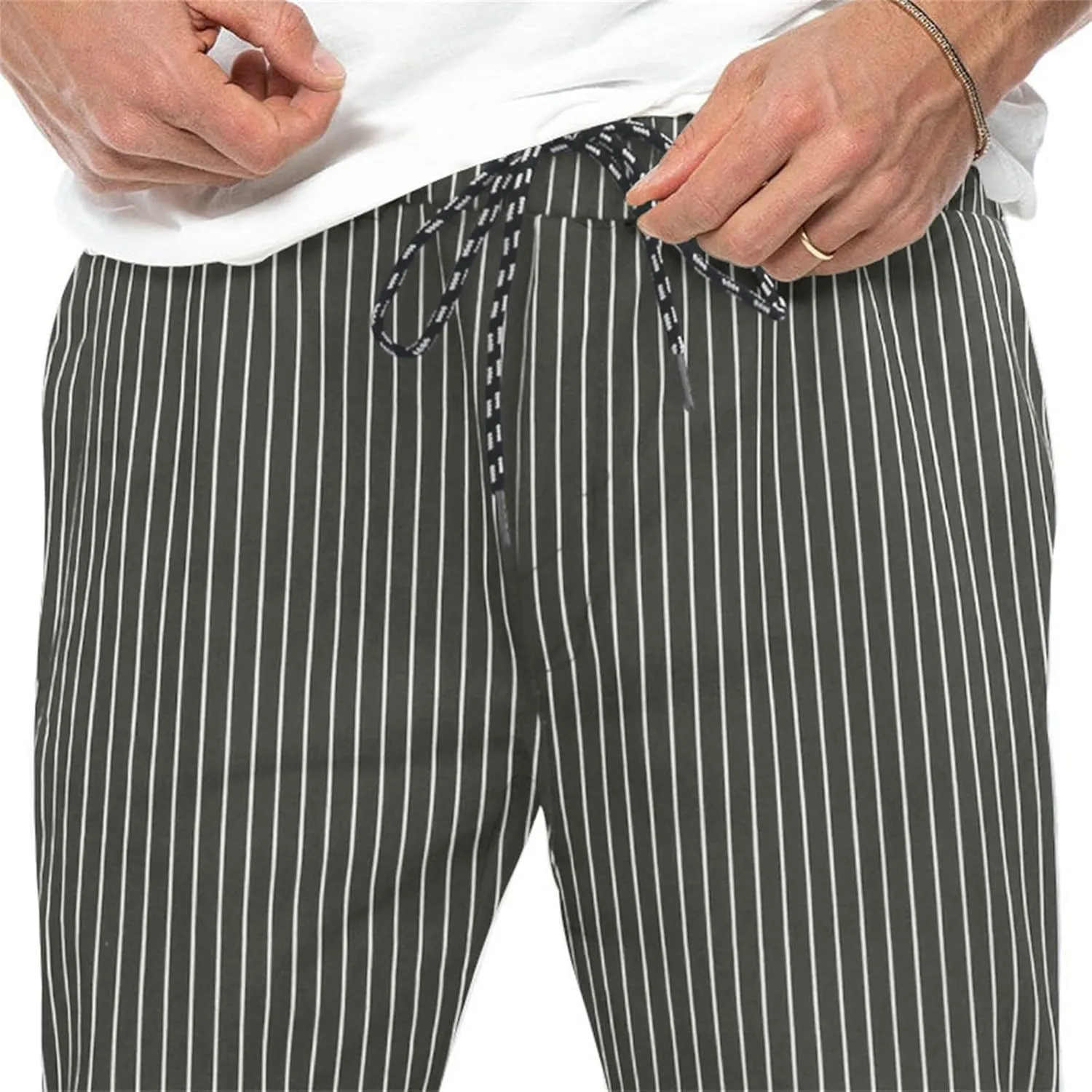 GIERIDUC Men Fashion Sports Casual Pants Casual Corduroy Pants for Men Basketball Tear Away Pants Slim Fit Walking Trousers