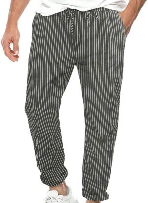 GIERIDUC Men Fashion Sports Casual Pants Casual Corduroy Pants for Men Basketball Tear Away Pants Slim Fit Walking Trousers