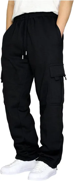 GIERIDUC Mens Casual Pants Relaxed Fit Black and White Plaid Pants Men's Mens Casual Pants Slim Fit Mens Long Jogging Pants