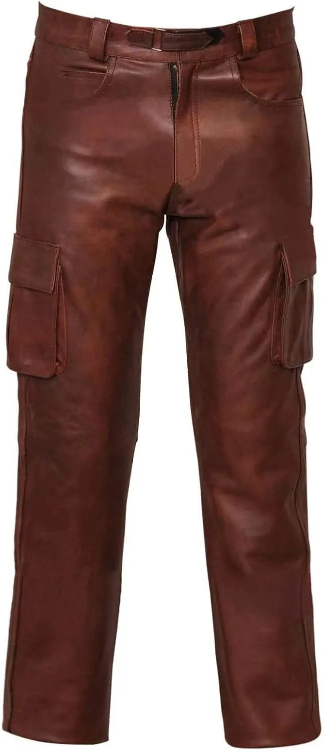 GIERIDUC Men's Faux Leather Pants Reversible Basketball Jerseys for Men Extra Long Lounge Pants Mens Athletic Dress Pants Men