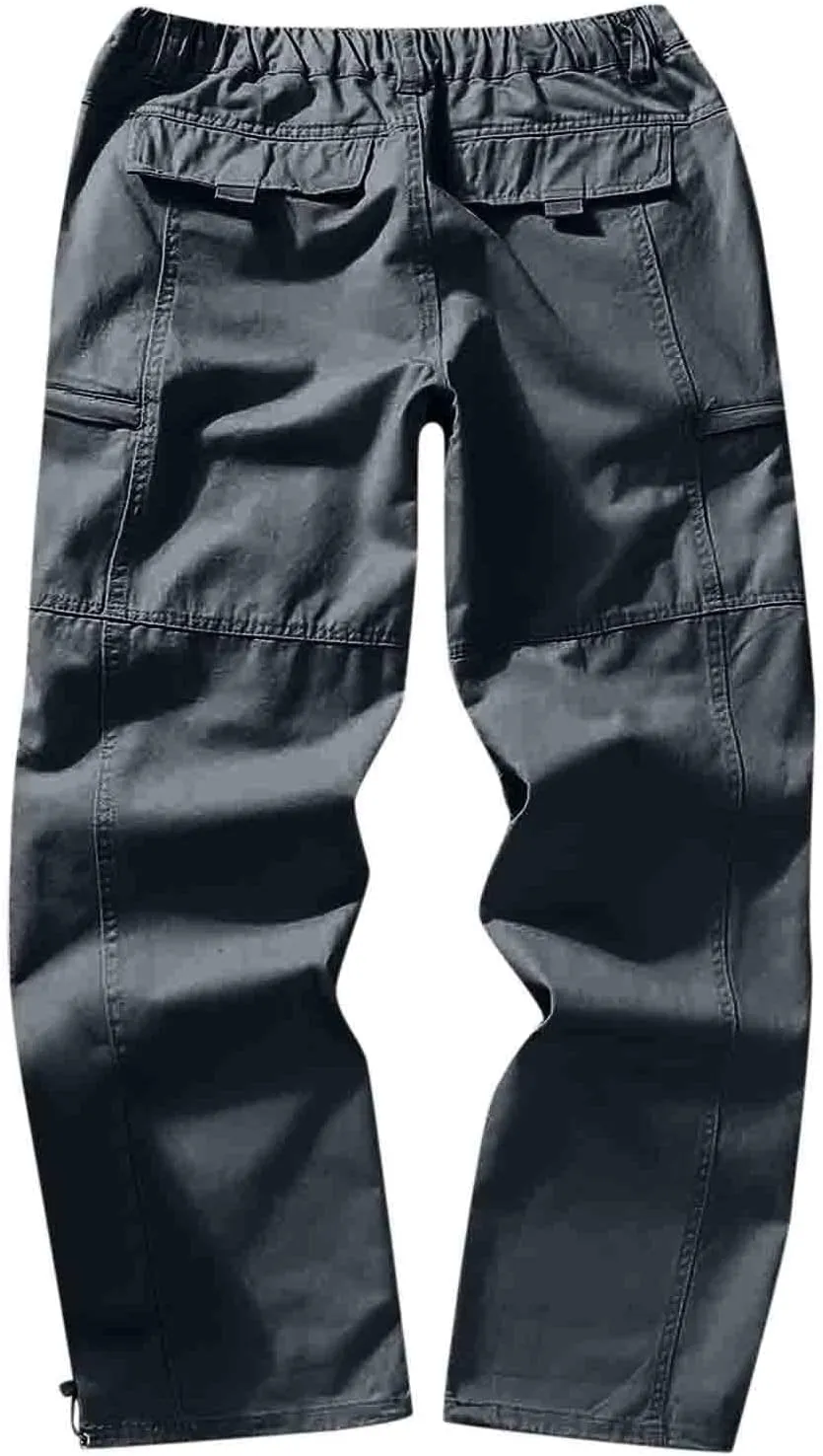 GIERIDUC Men's Wide Leg Flare Sweatpants Wide Leg Corduroy Pants for Men Running Tights with Pocket Breathable Workout Pants