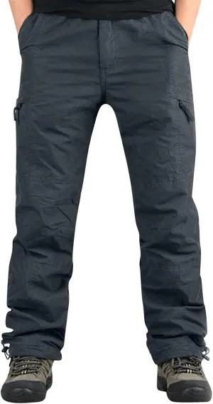 GIERIDUC Men's Wide Leg Flare Sweatpants Wide Leg Corduroy Pants for Men Running Tights with Pocket Breathable Workout Pants