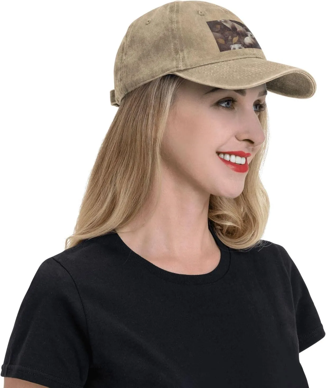 Hairy Ferret Unisex Baseball Cap Breathable Cotton Trucker Hat Classic Denim Dad Hat Summer Sun Hat