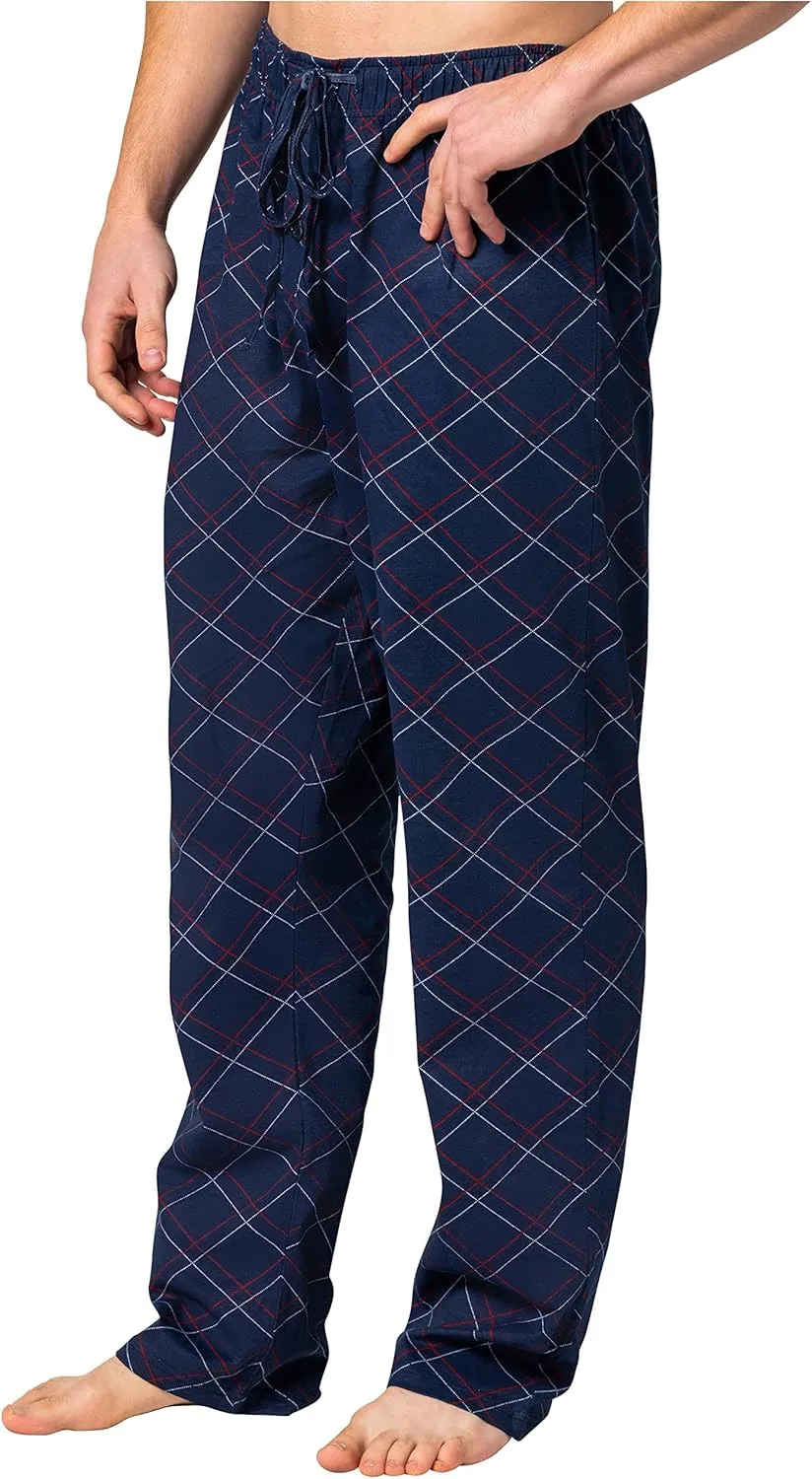 Hanes Men's Sleepwear 100% Cotton Pjs X-Temp Jersey Knit Pajama Pants