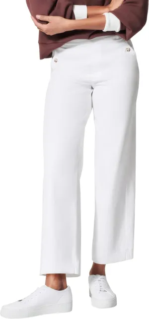 HBQ Womens Jeans Baggy Stretchy Pull On High Waisted Denim Wide Leg Trouser Pants Trendy