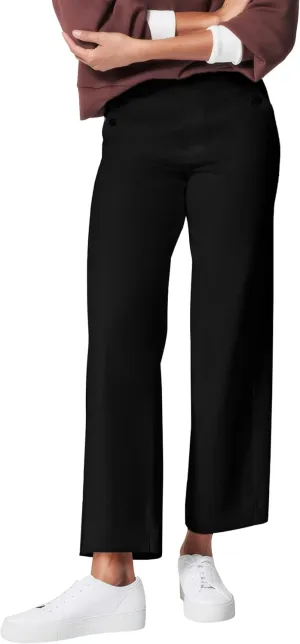 HBQ Womens Jeans Baggy Stretchy Pull On High Waisted Denim Wide Leg Trouser Pants Trendy