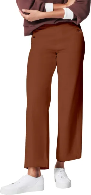 HBQ Womens Jeans Baggy Stretchy Pull On High Waisted Denim Wide Leg Trouser Pants Trendy