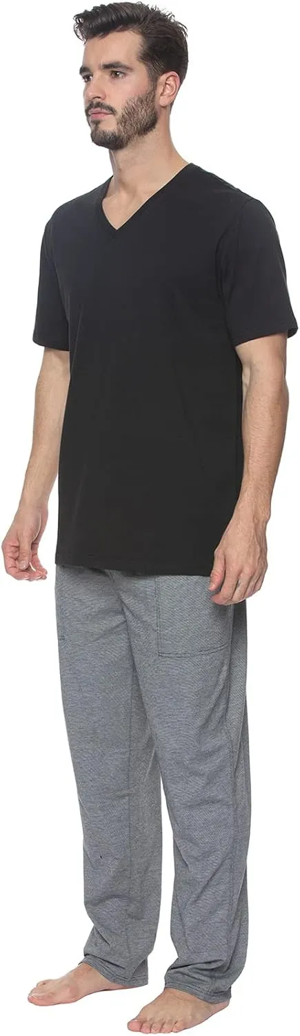 Hindsight | Men's V-Neck & Pant Lounge Set