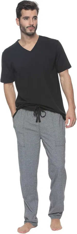 Hindsight | Men's V-Neck & Pant Lounge Set