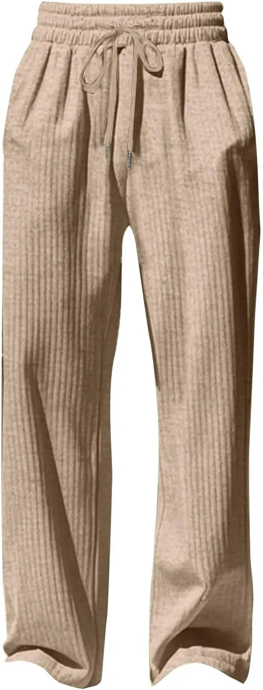 Joggers for Men Comfy Relaxed Fit Big and Tall Outdoor Baggy Casual Pants
