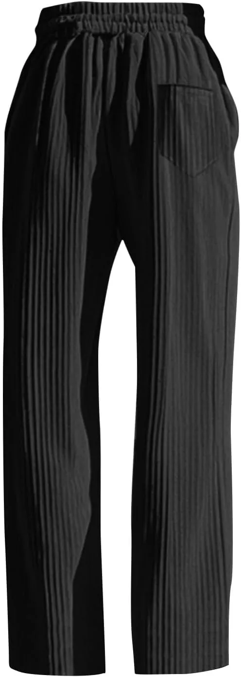 Joggers for Men Comfy Relaxed Fit Big and Tall Outdoor Baggy Casual Pants