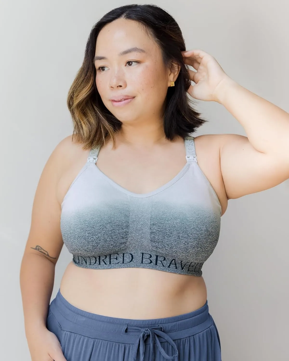 Kindred Bravely Sublime Nursing Sports Bra for Breastfeeding | Seamless Maternity Bras for Pregnancy