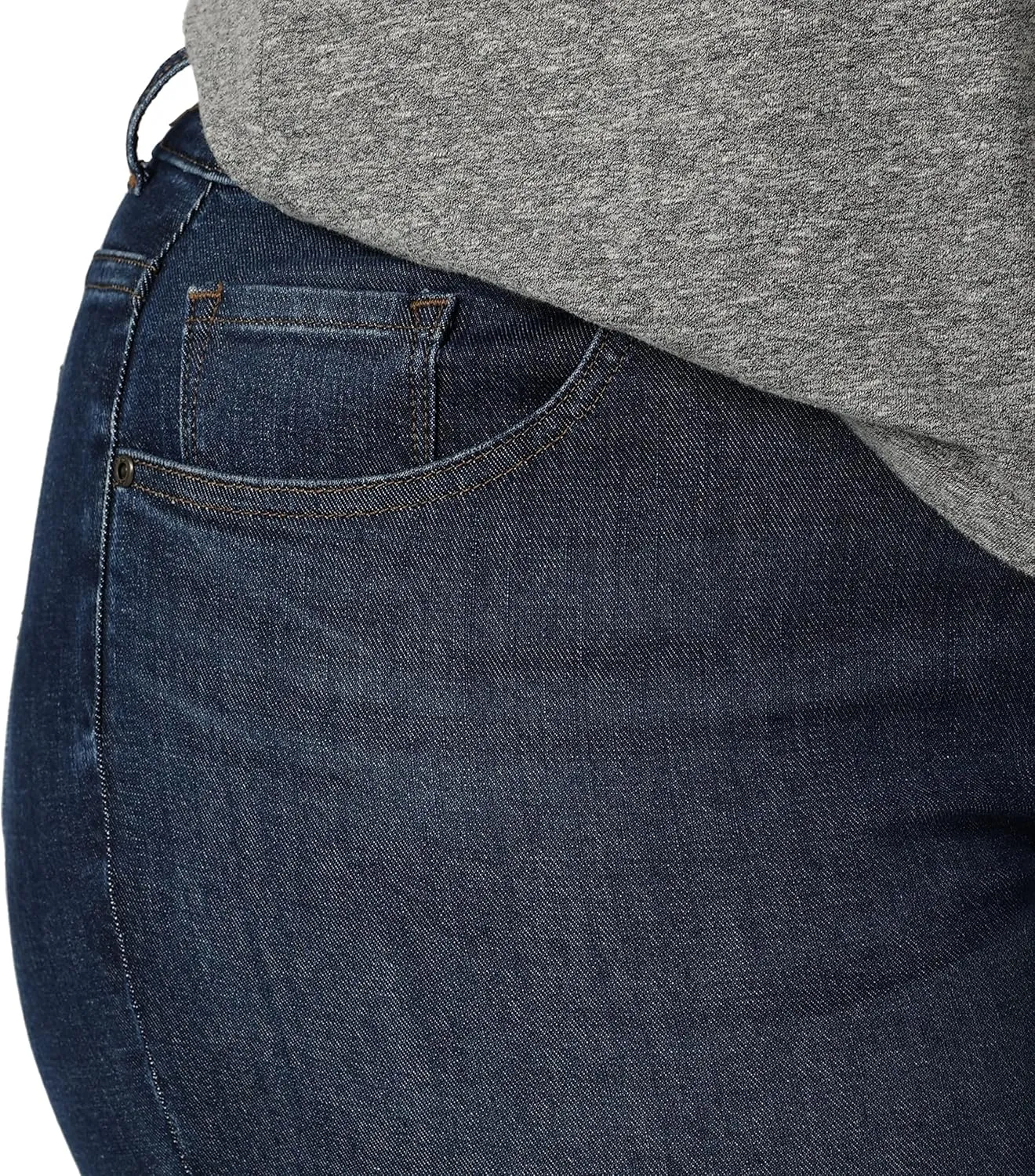 Lee Women's Plus Size Mid Rise Boyfriend Jean