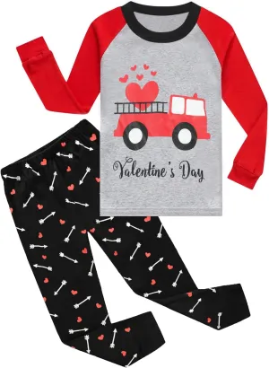 Little Hand Toddler Boys Pajamas Monster Truck Cotton Kids Dinosaur 2 Piece Planets Pjs Sleepwear Clothes Sets 2-7 Years