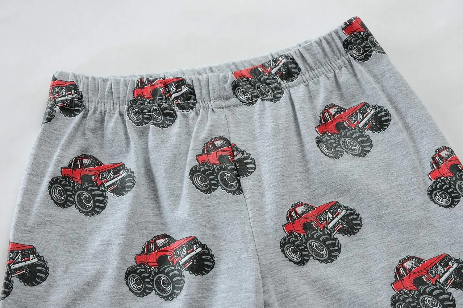 Little Hand Toddler Boys Pajamas Monster Truck Pjs Kids Dinosaur Short Sets Summer Sleepwear for Boy Jammies 2-7 Years