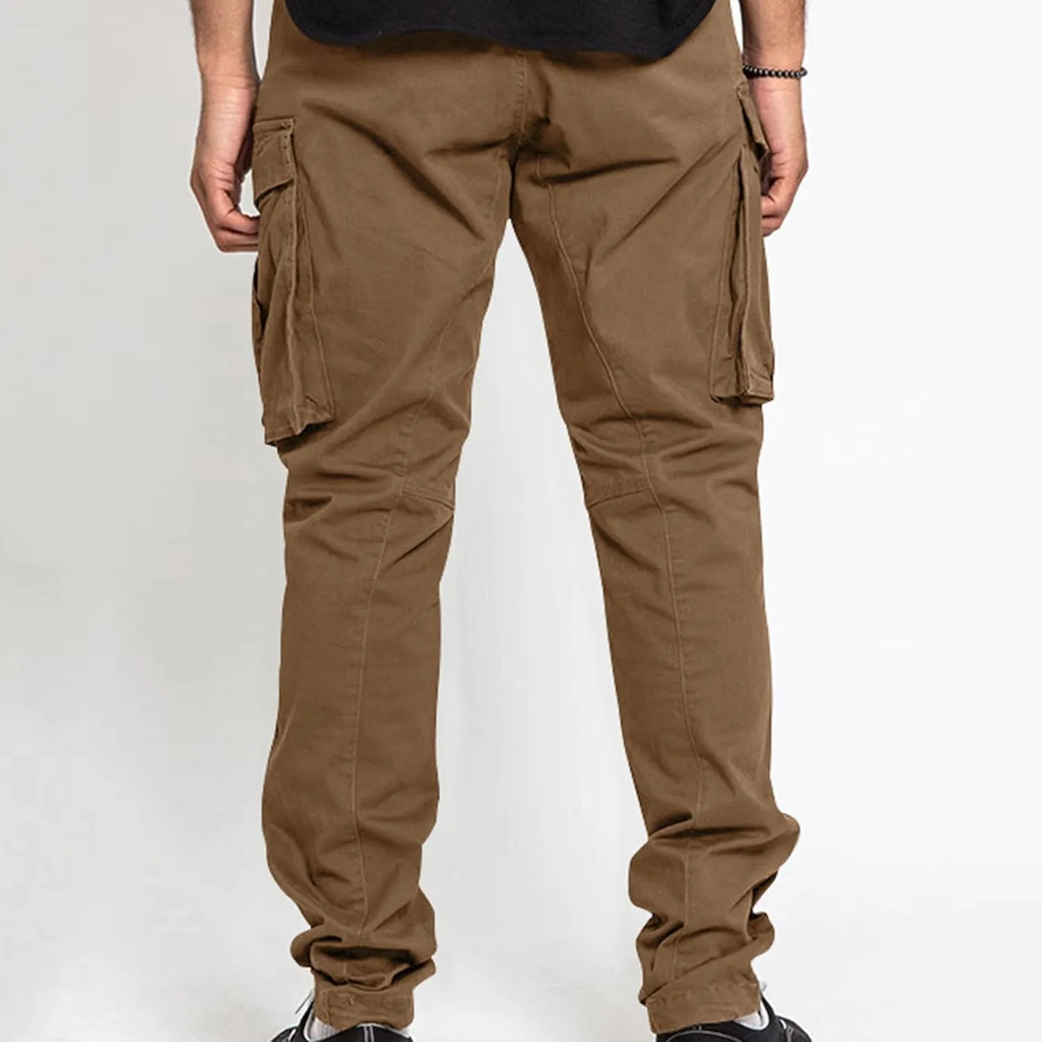 Maiyifu-GJ Men's Lightweight Hiking Cargo Pants Multi Pockets Athletic Joggers Trousers Casual Quick Drying Sweatpants