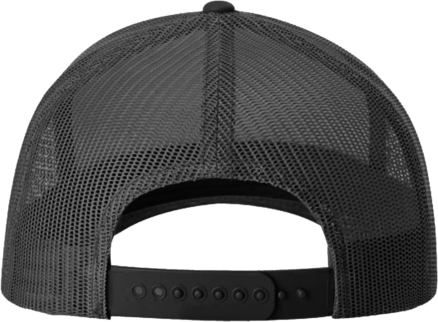 Men Women Plain Cotton Trucker Cap with Breathable Mesh Back, Snapback Baseball Hats