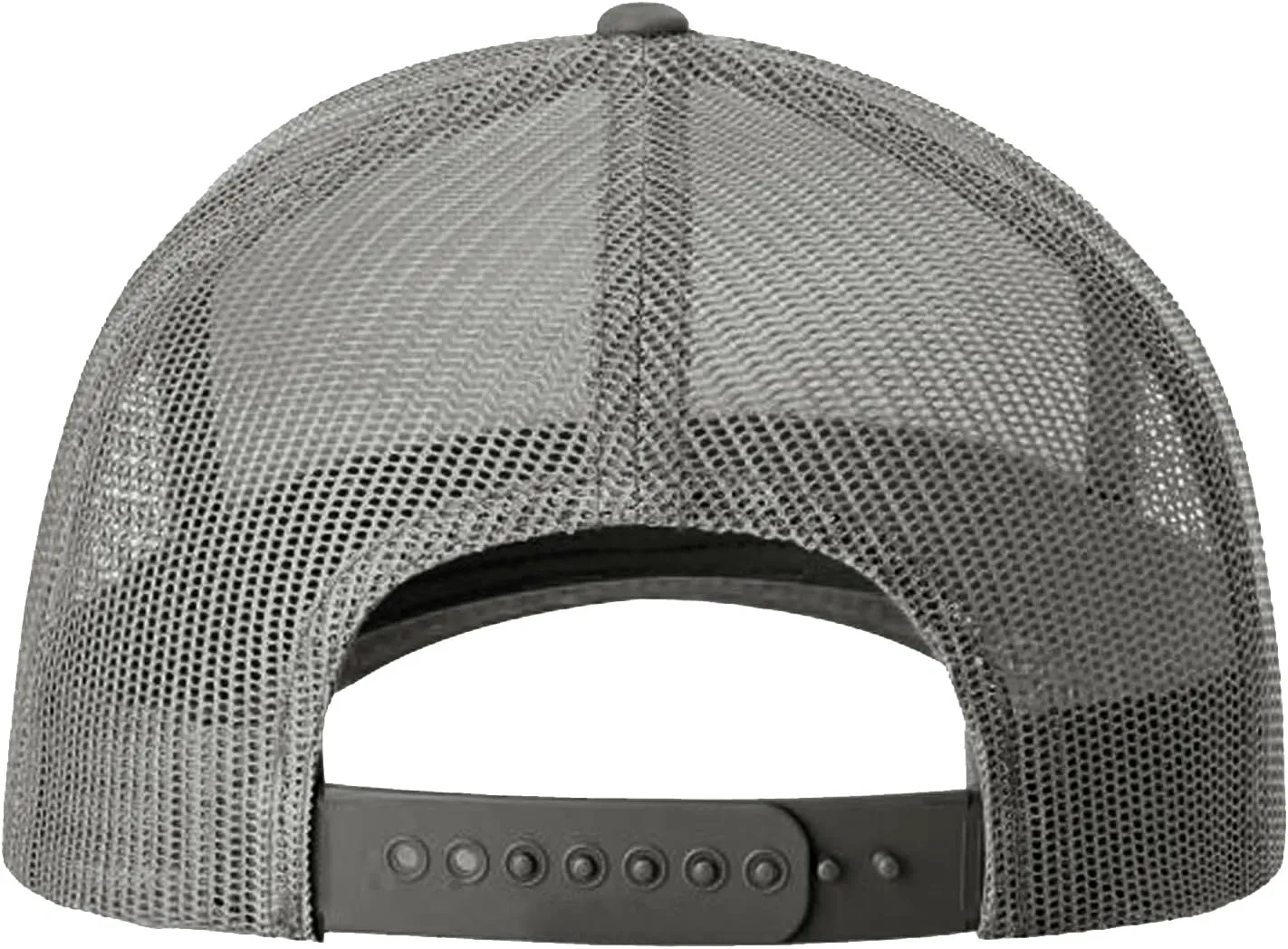 Men Women Plain Cotton Trucker Cap with Breathable Mesh Back, Snapback Baseball Hats