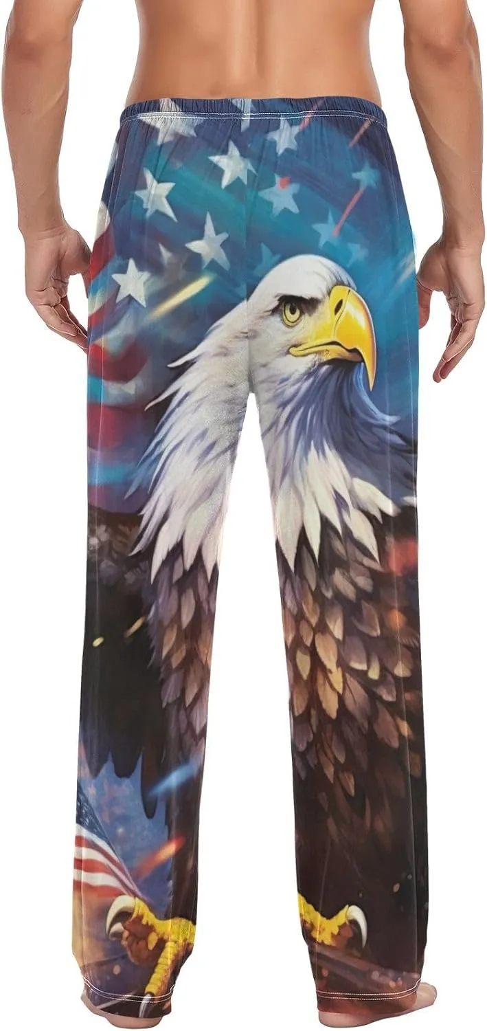 Men's Funny Frogs Printed Pajama Pant with Pocket S H020236