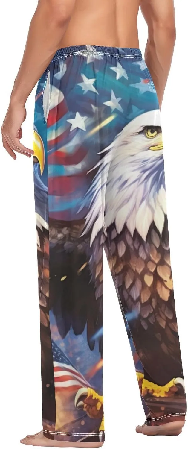 Men's Funny Frogs Printed Pajama Pant with Pocket S H020236